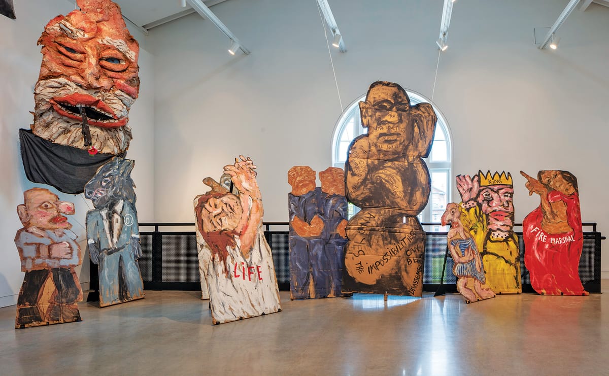 ArtYard’s Ecstatic Decrepitude Features Works by Bread and Puppet Founder Peter Schumann