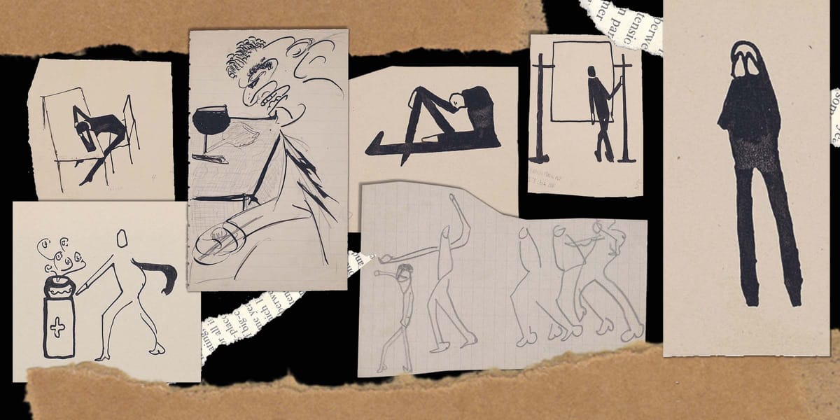 Caption a Kafka Drawing to Win a Copy of Franz Kafka: The Drawings