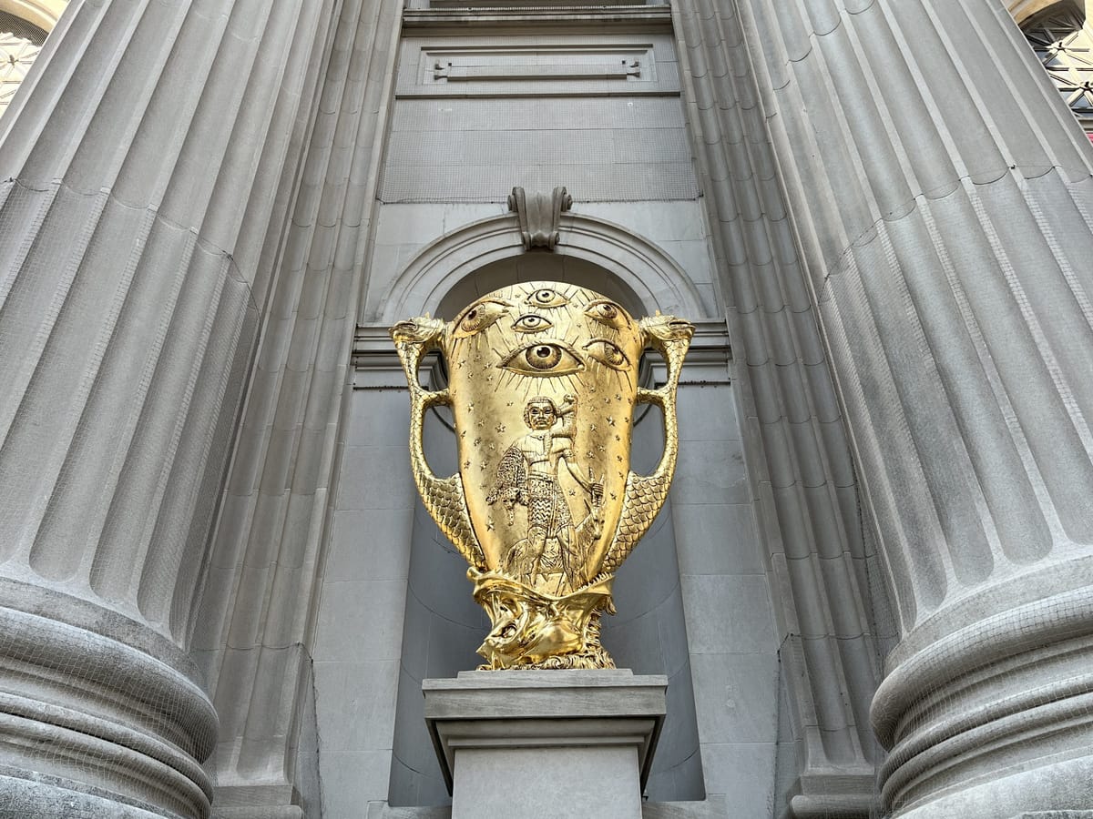 Imperialist Violence Undergirds Hew Locke's Majestic Met Museum Facade Sculptures