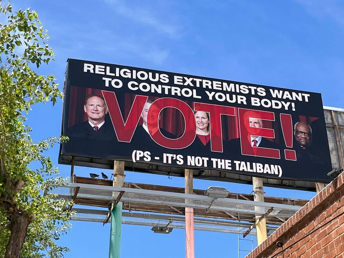 Billboard Art in Phoenix Is Tackling Abortion Bans