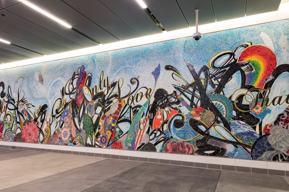 LA’s New Metro Line Opens With 14 Public Artworks