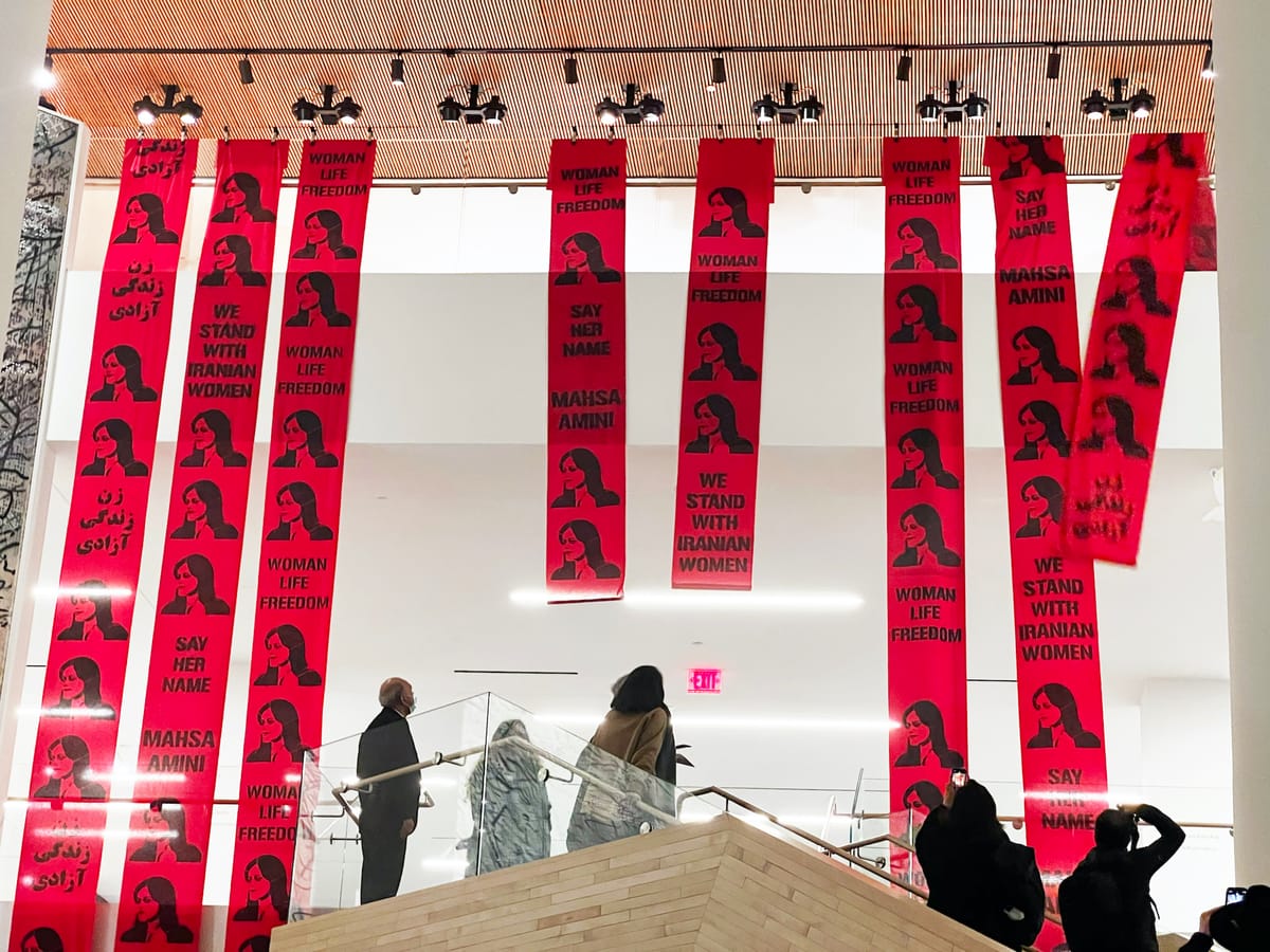 Iranian Artists Decry “Lack of Action” in SFMOMA Protest