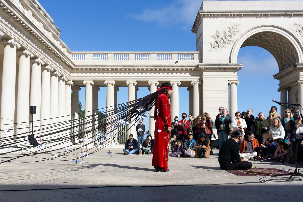 Audience Members Cut Iranian Artist’s Hair in Moving Performance