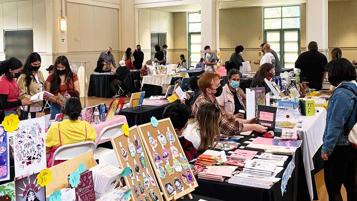 Catch Print Pomona Art Book Fair at the Benton Museum of Art