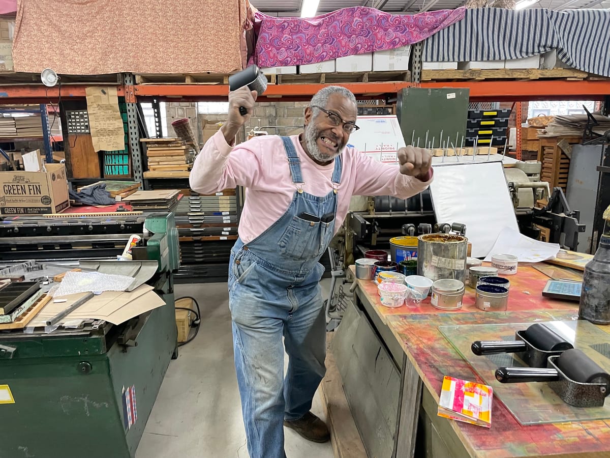 In the Studio With Amos Kennedy