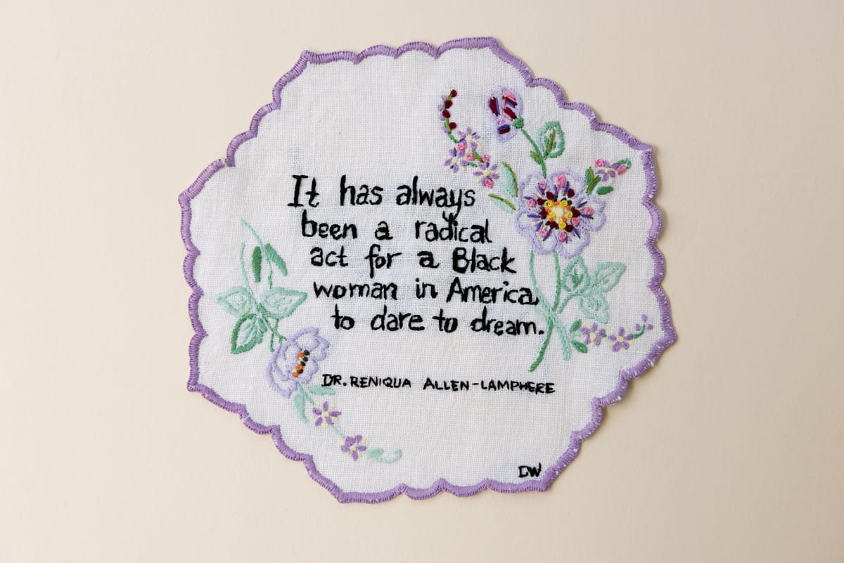 The Stitch Artist Helping Combat Media Fatigue