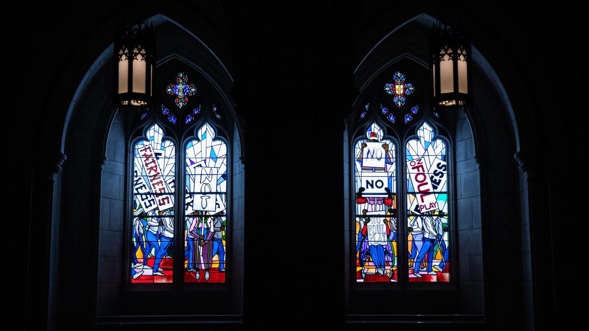 DC’s National Cathedral Unveils Kerry James Marshall Stained-Glass Windows
