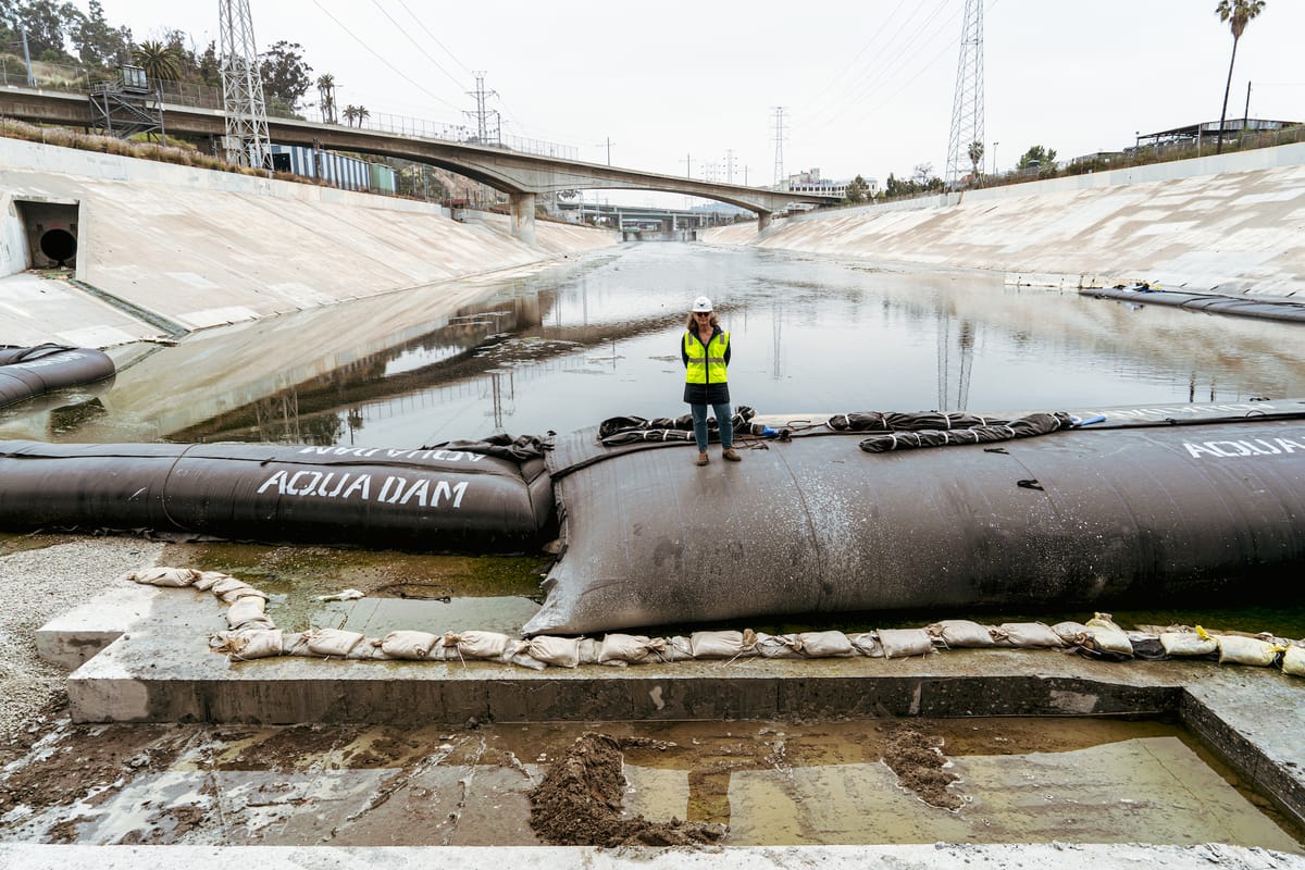 The Artist Working to Reclaim the LA River's Water
