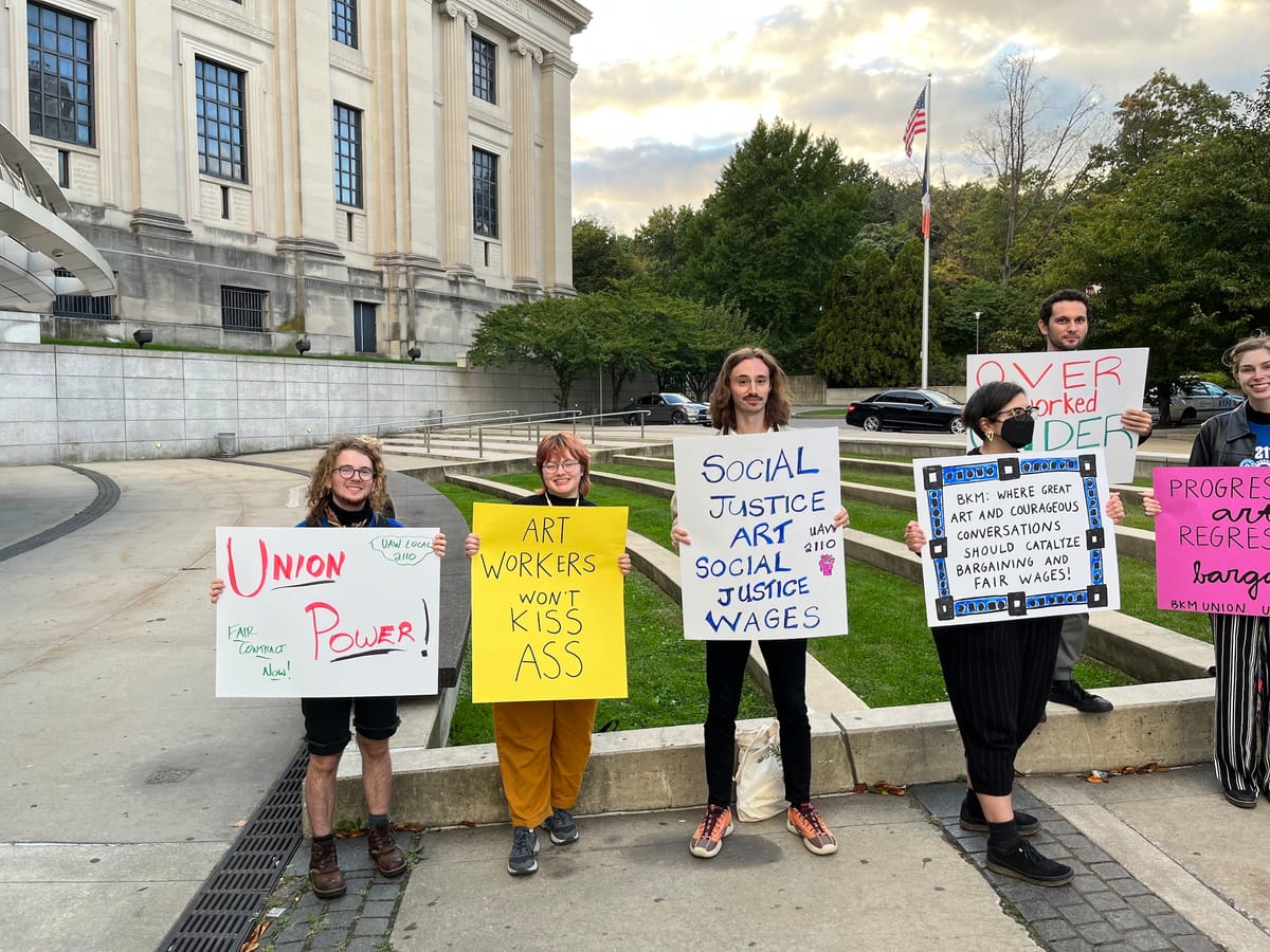 Brooklyn Museum Union Plans Strike as Contract Negotiations Stall