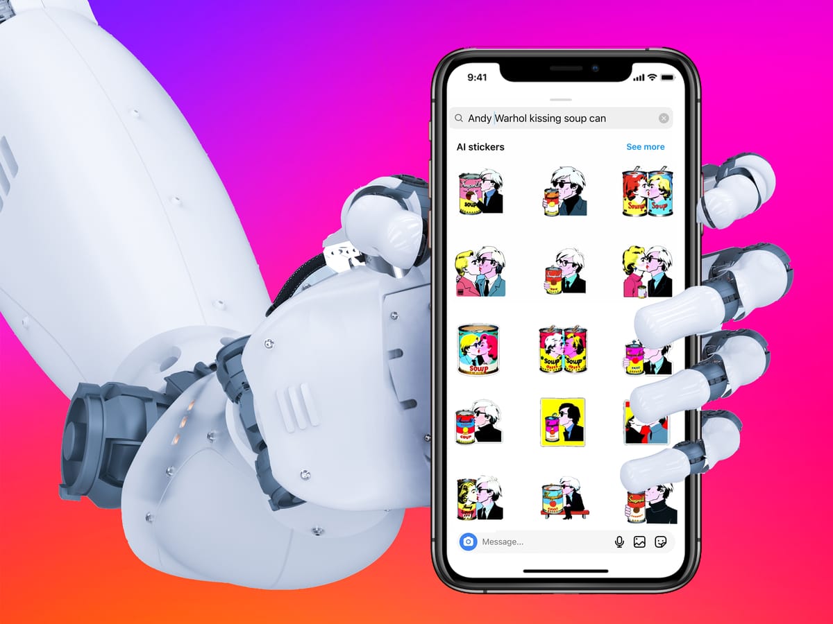 Meta's AI Sticker Generator Proves We Can't Be Trusted