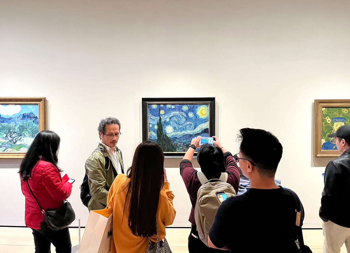 Who Goes to See Van Gogh’s “Starry Night”?