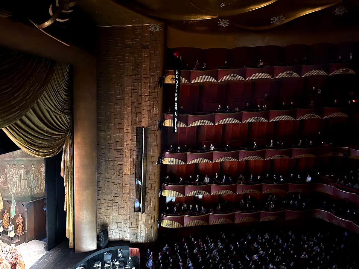 Climate Activists Disrupt Met Opera's Opening Night