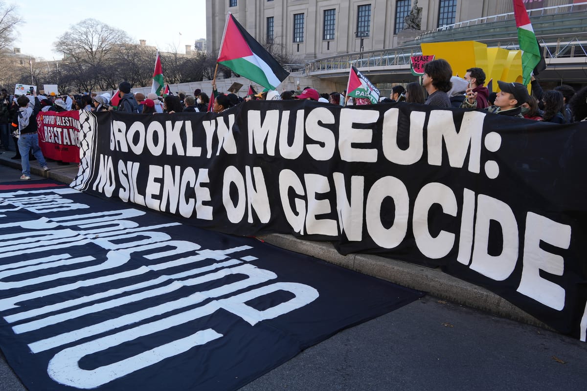 Ahead of Anniversary, Artists Urge Brooklyn Museum to Stand With Palestine