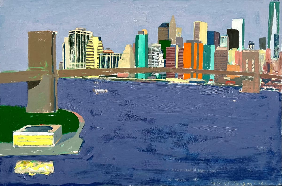 Cityscapes, Landscapes, and Figure Paintings by Mitchell Johnson on View in Menlo Park