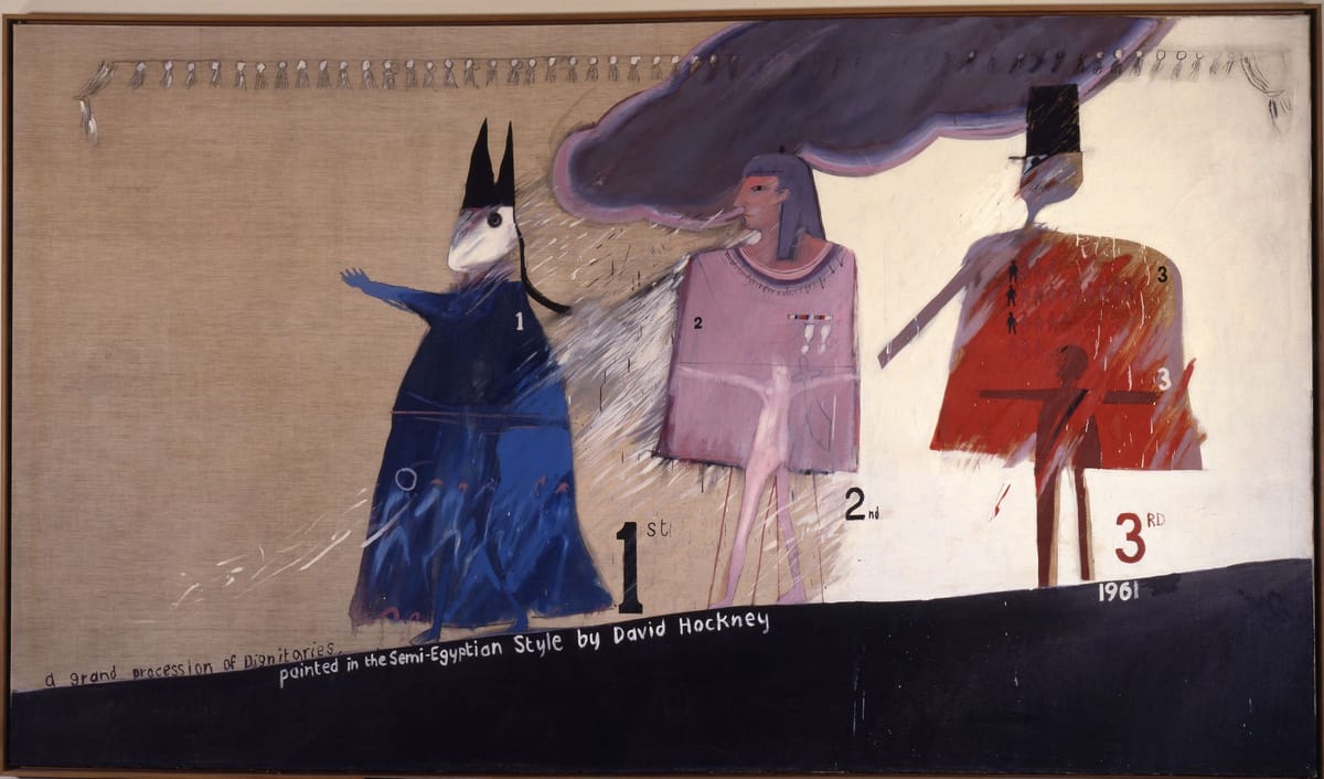 How David Hockney’s Early Experiments Shaped His Iconic Style