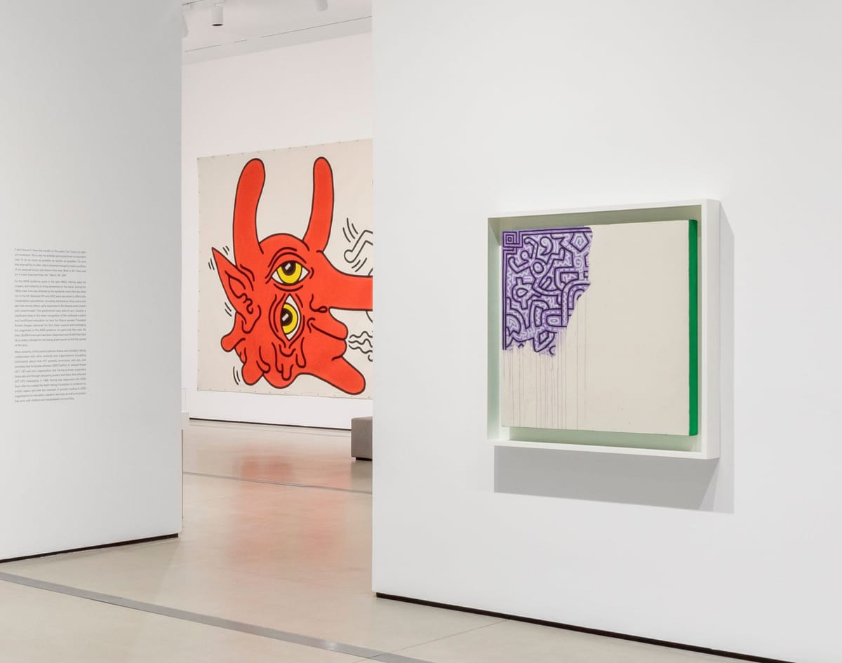 Ethical Questions Arise After AI “Completes” Keith Haring Painting