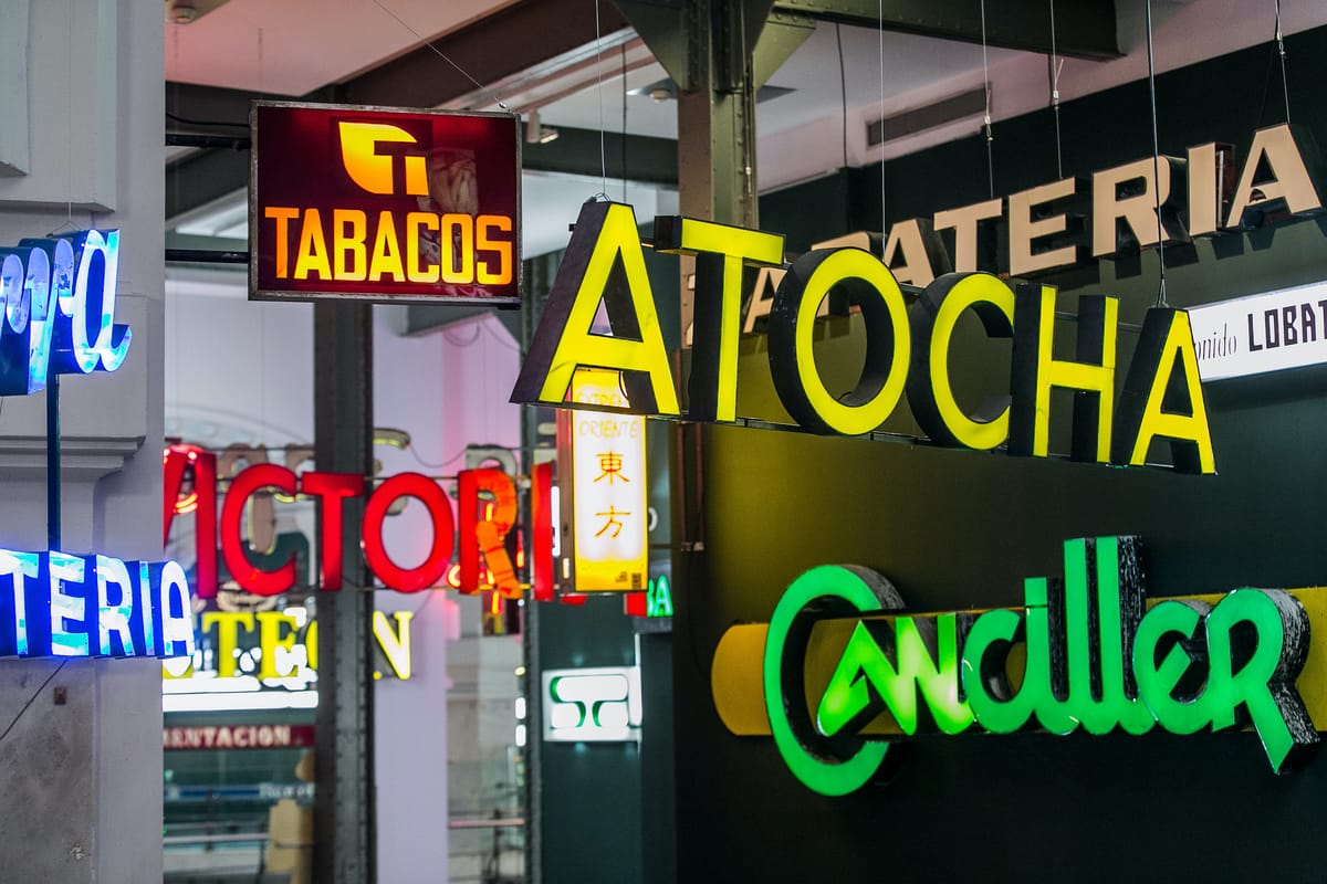 Madrid’s Enterprising Heritage Seen Through Its Signs