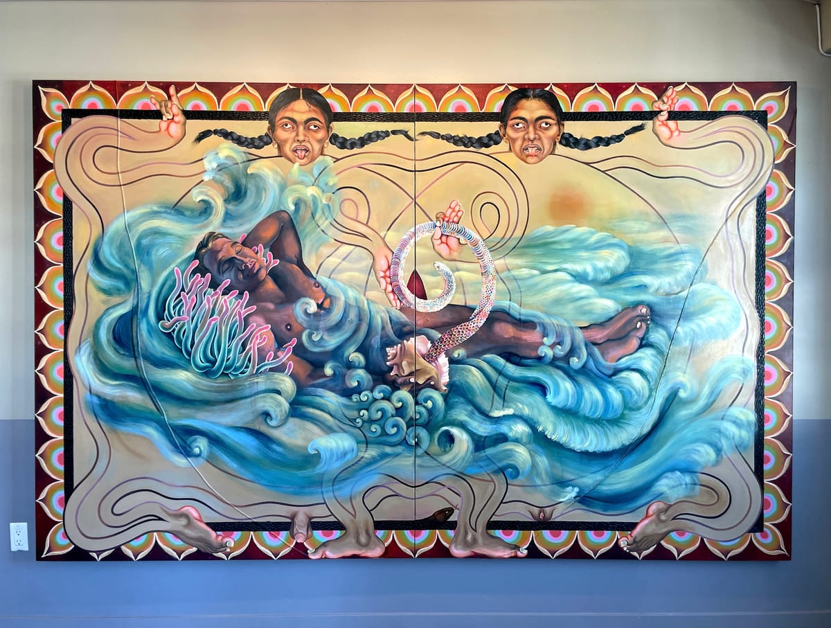 Getting Cozy at Felix, LA's Art Fair Underdog