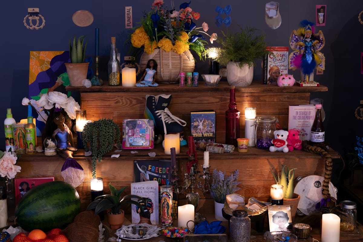 The Black Girlhood Altar Implores Us to Remember