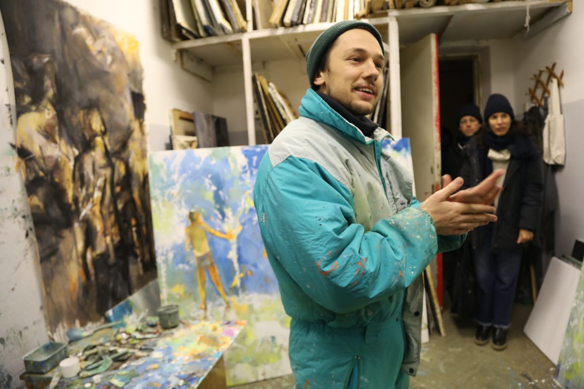 The Artists Making Work in Wartime Ukraine