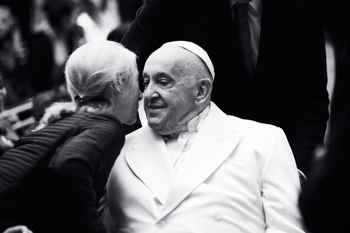 Photos From the Pope's Historic First Visit to the Venice Biennale