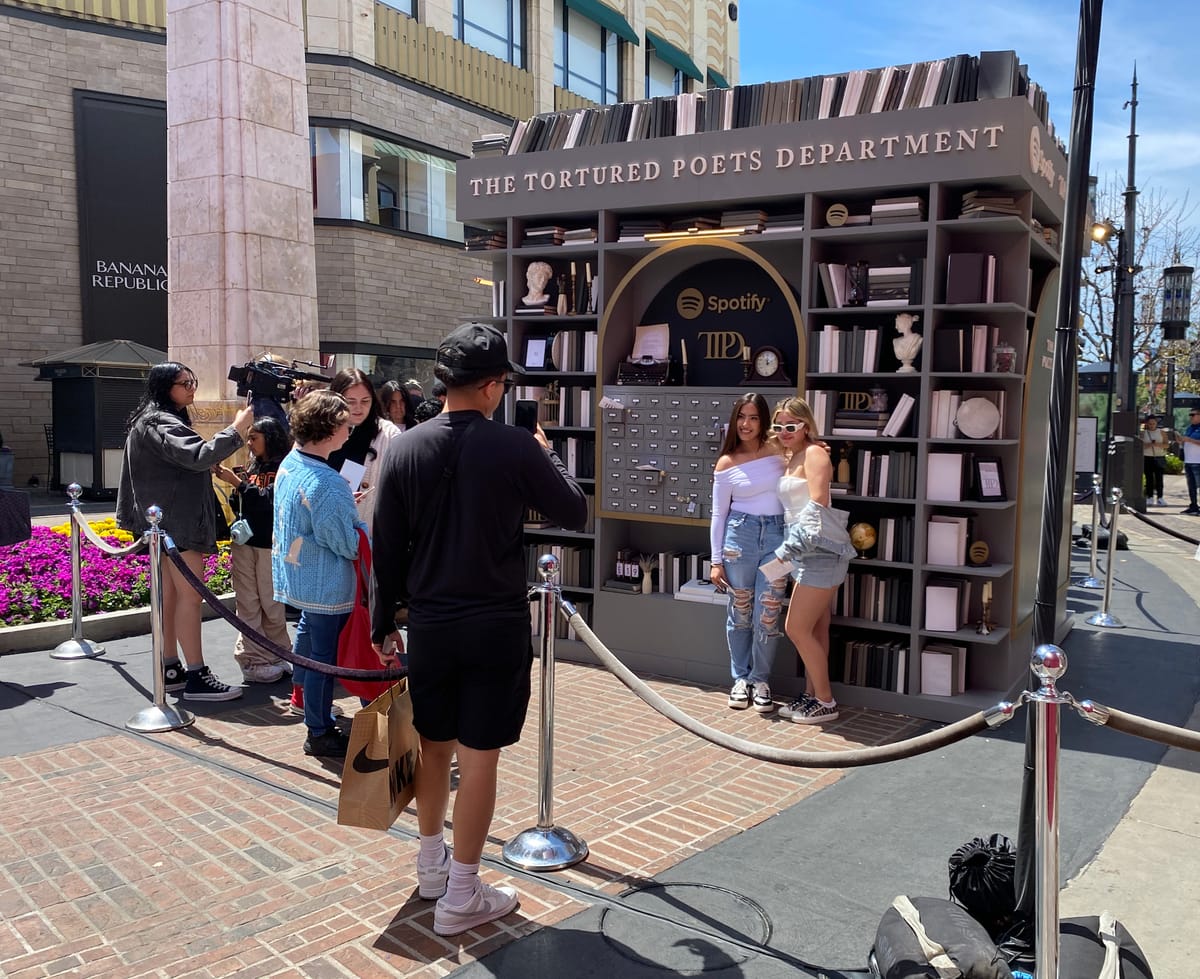 Taylor Swift "Pop-Up Library" Has Fans Divided Online