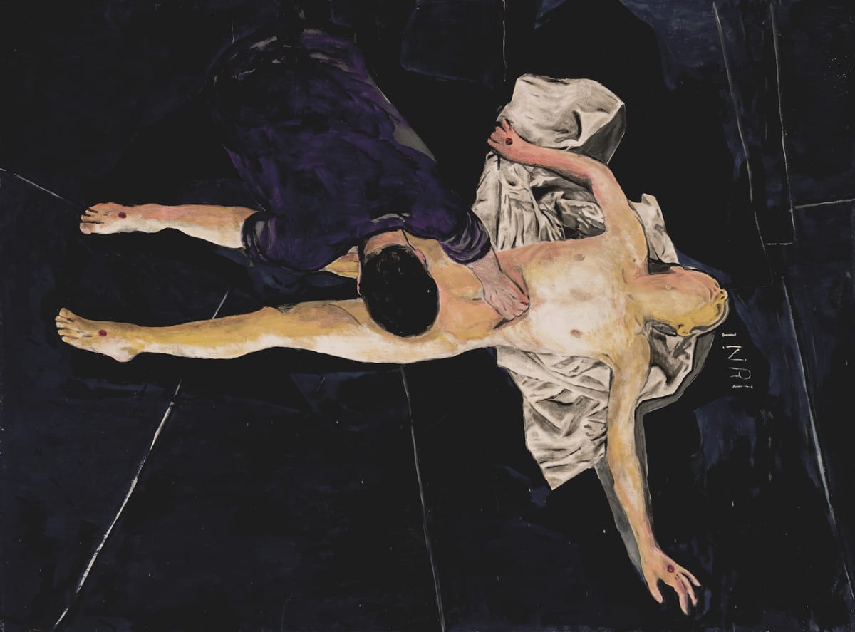 Artist Attacked in Italy Over Painting of Jesus Receiving Oral Sex