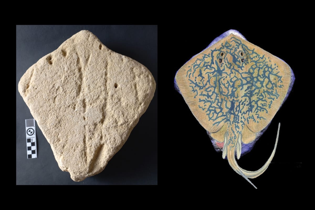 Is This Stingray-Shaped Rock the First Artwork Depicting an Animal?