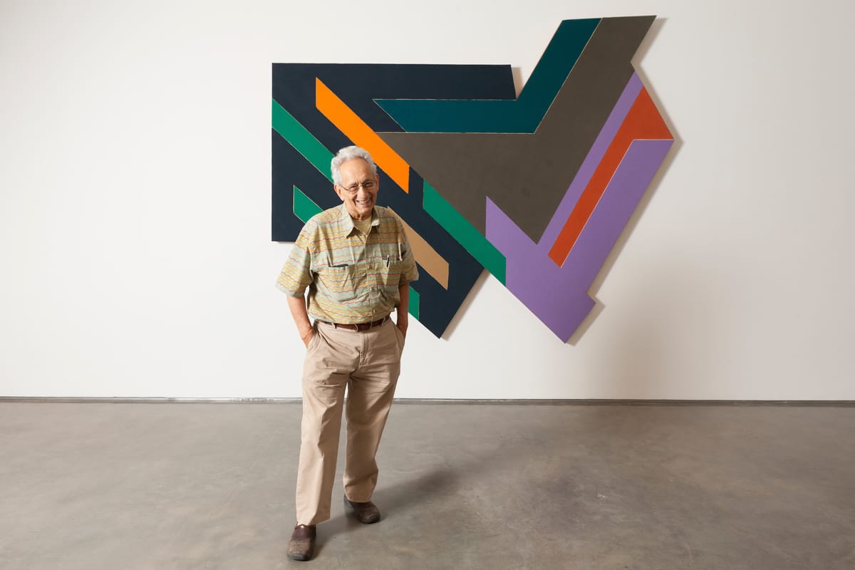 Abstract Trailblazer Frank Stella Dies at 87