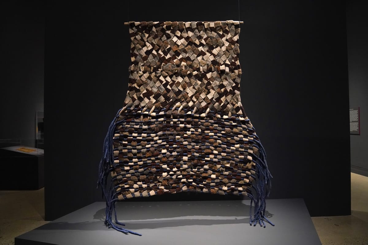 In Weaving Abstraction, Textiles Travel Through Space and Time