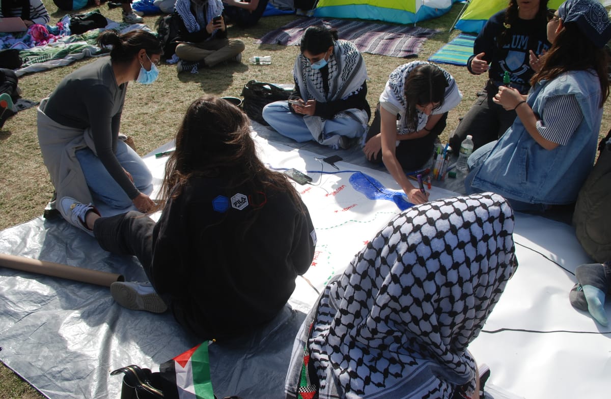 What Happened to the Art in the Columbia Student Encampments?