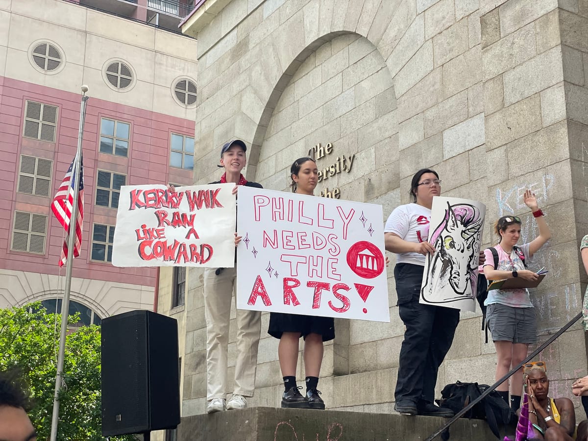 UArts Students and Staff Rally After Abrupt Closure Announcement