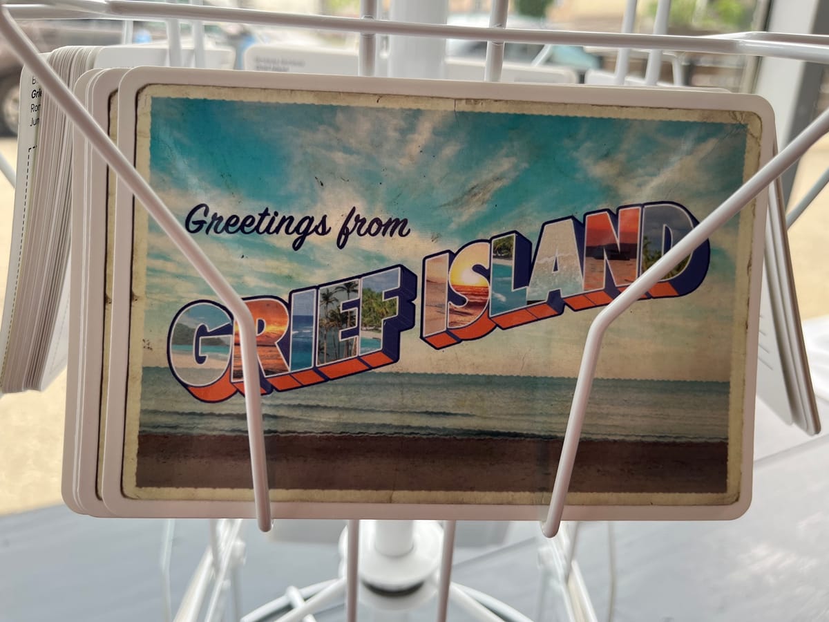 Bimbola Akinbola’s Postcards From Grief Island