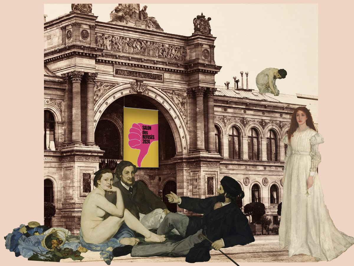 An Art Exhibition That Makes Rejection Look Good