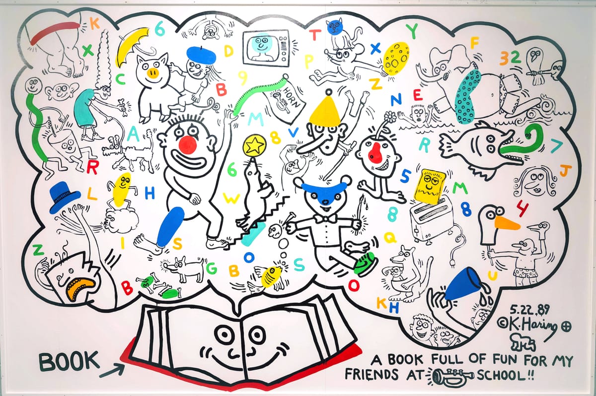 The Elementary School That Welcomed Keith Haring