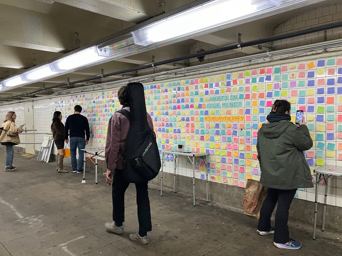 “Subway Therapy” Displays New Yorkers’ Post-Election Thoughts