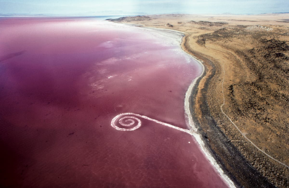 Robert Smithson’s “Spiral Jetty” Added to National Register of Historic Places