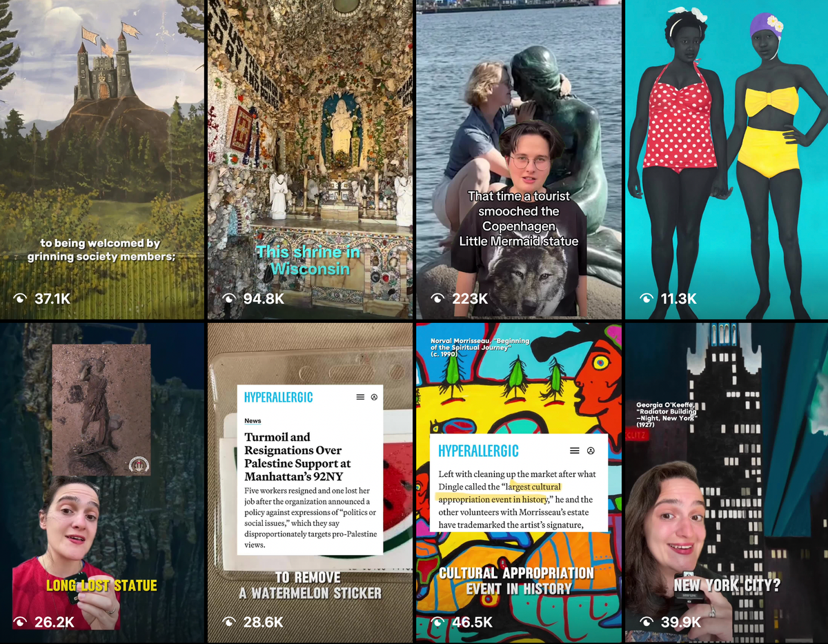 Hyperallergic’s 10 Hottest Social Media Videos of 2024