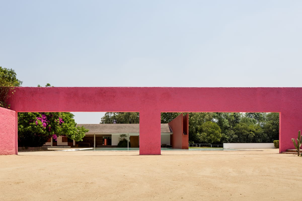Luis Barragán’s Pink Equestrian Estate to Become a Public Arts Hub