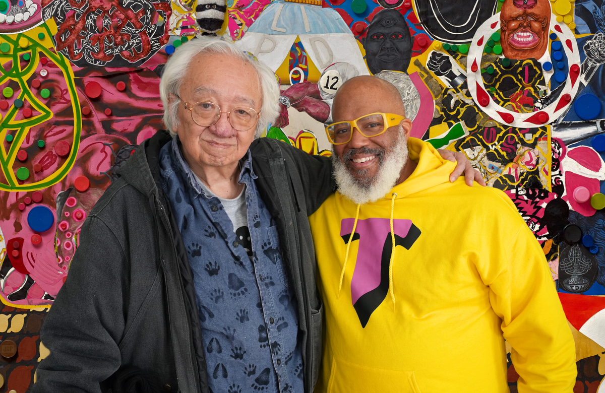 Trenton Doyle Hancock Confronts Philip Guston’s Legacy