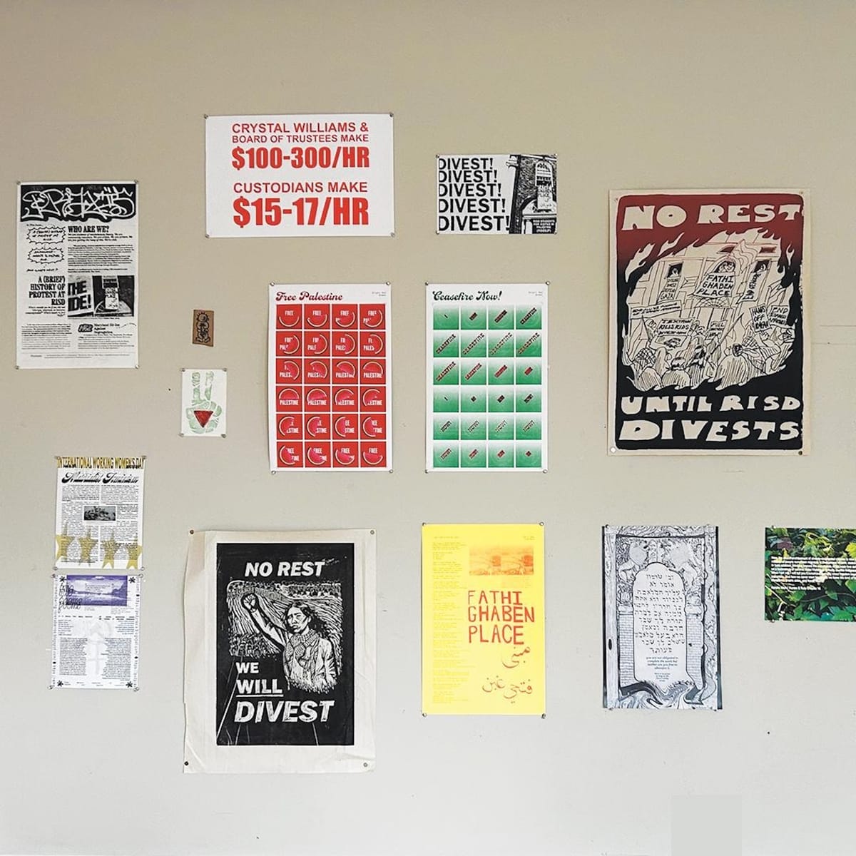 RISD Shuts Down Students’ Pro-Palestine Art Show