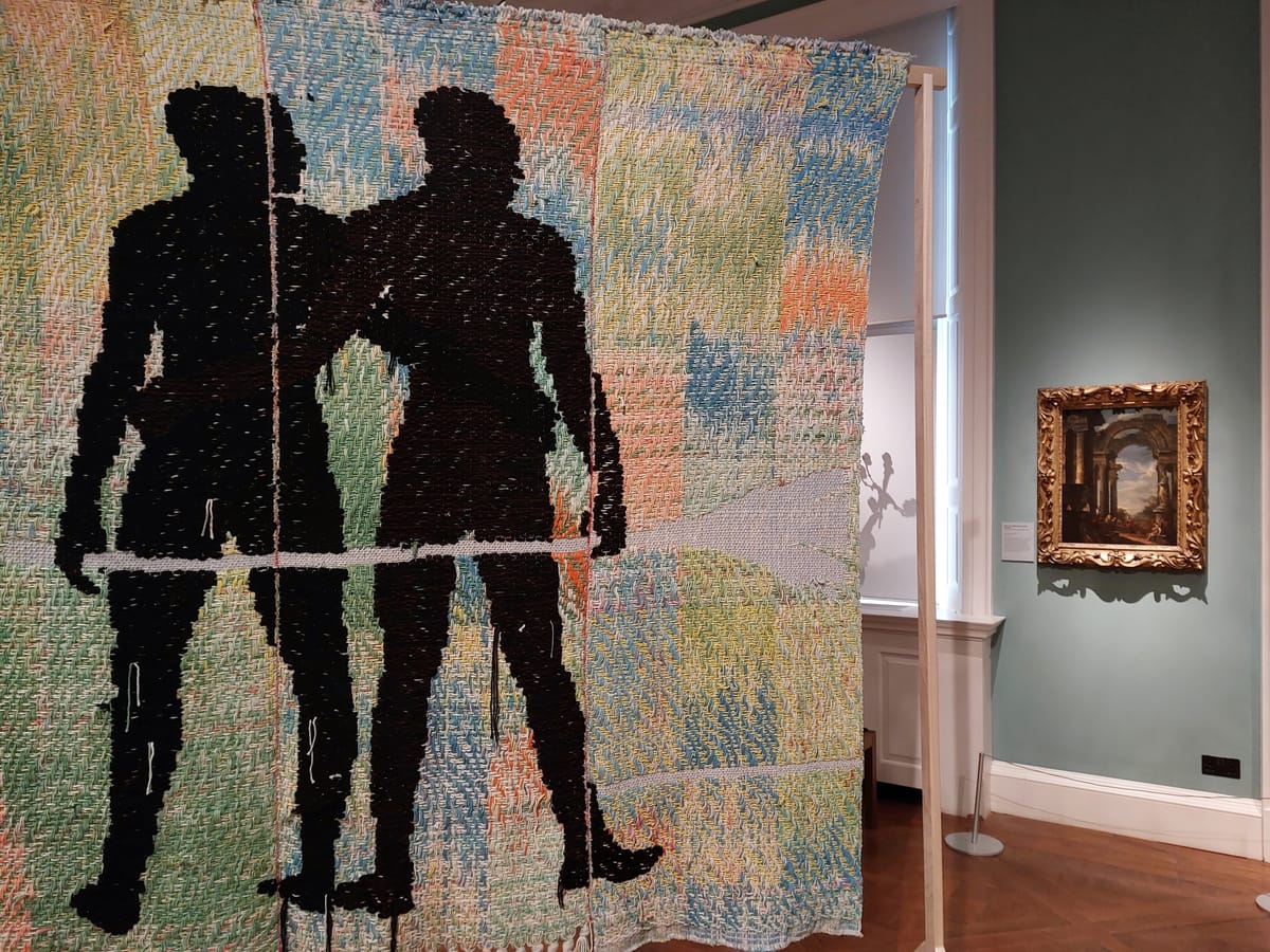 Diedrick Brackens Unravels and Re-Weaves Histories