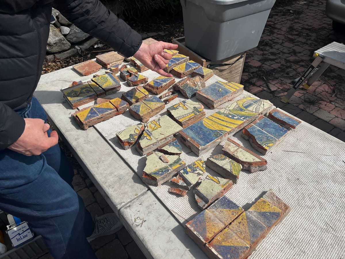 Salvaging the Historic Tiles of California’s Burned Fireplaces
