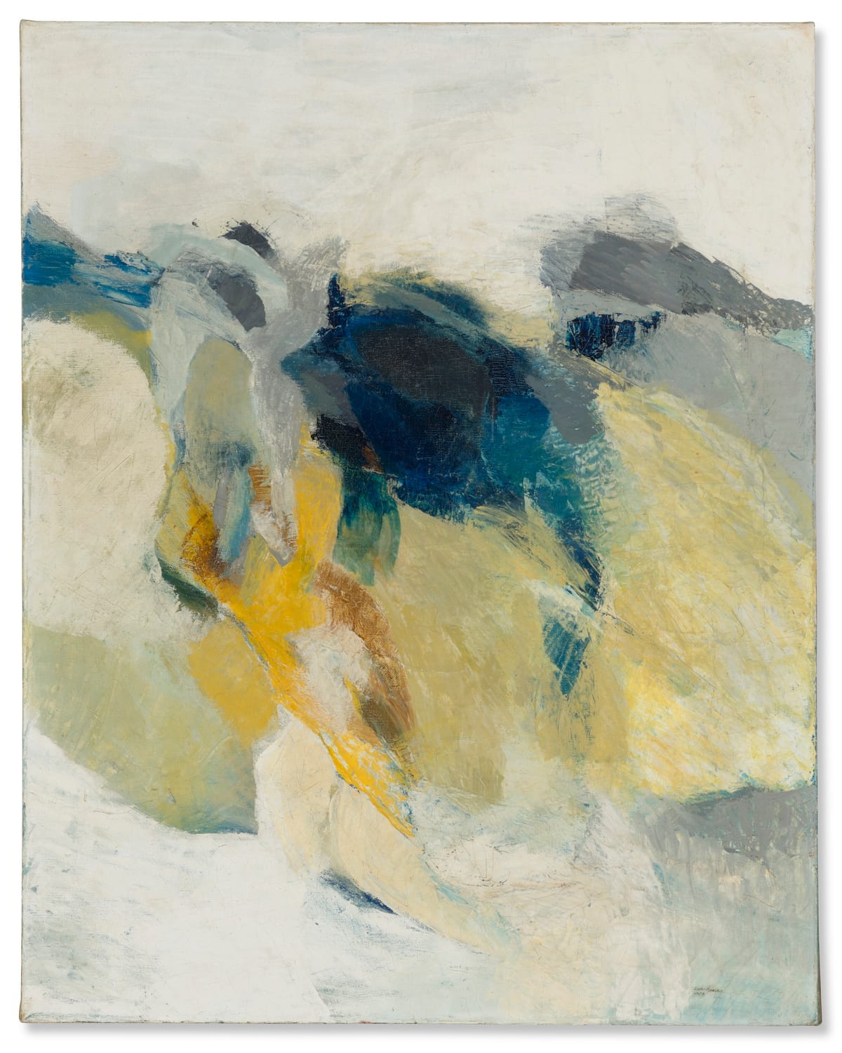 The True Story of a Rare Eva Hesse Painting Found at a Goodwill Auction