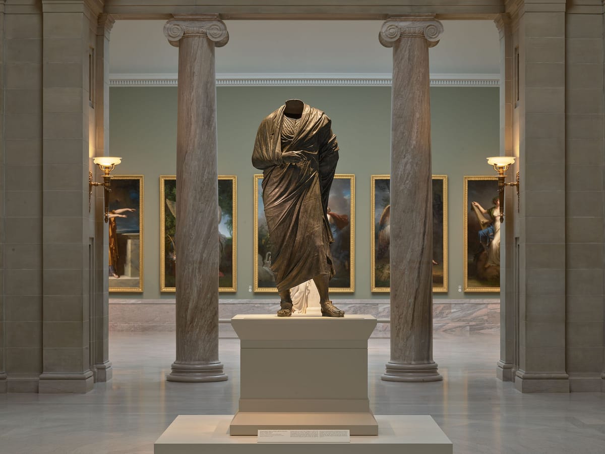 A Looted Greco-Roman Statue Goes on Display Before Its Return