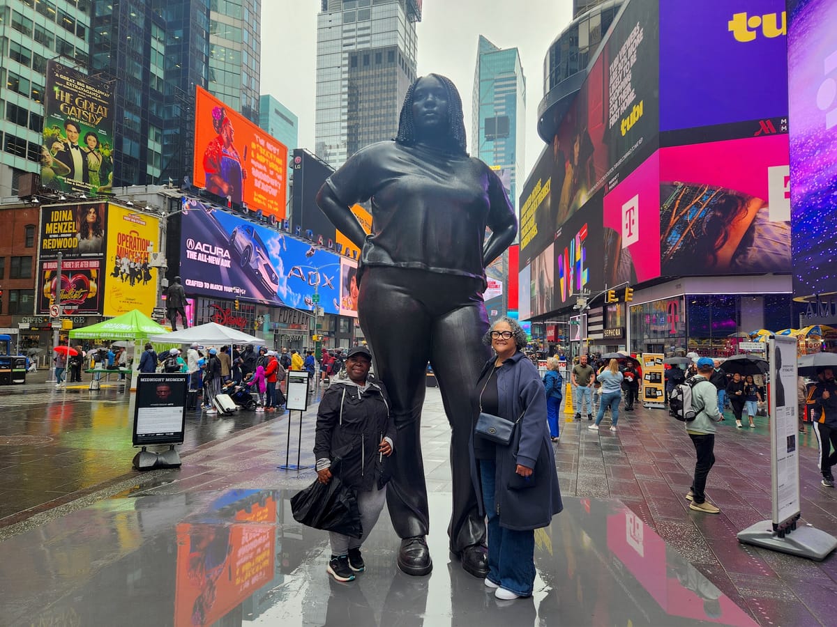 What Do Visitors Think of Thomas J. Price’s Times Square Sculpture?