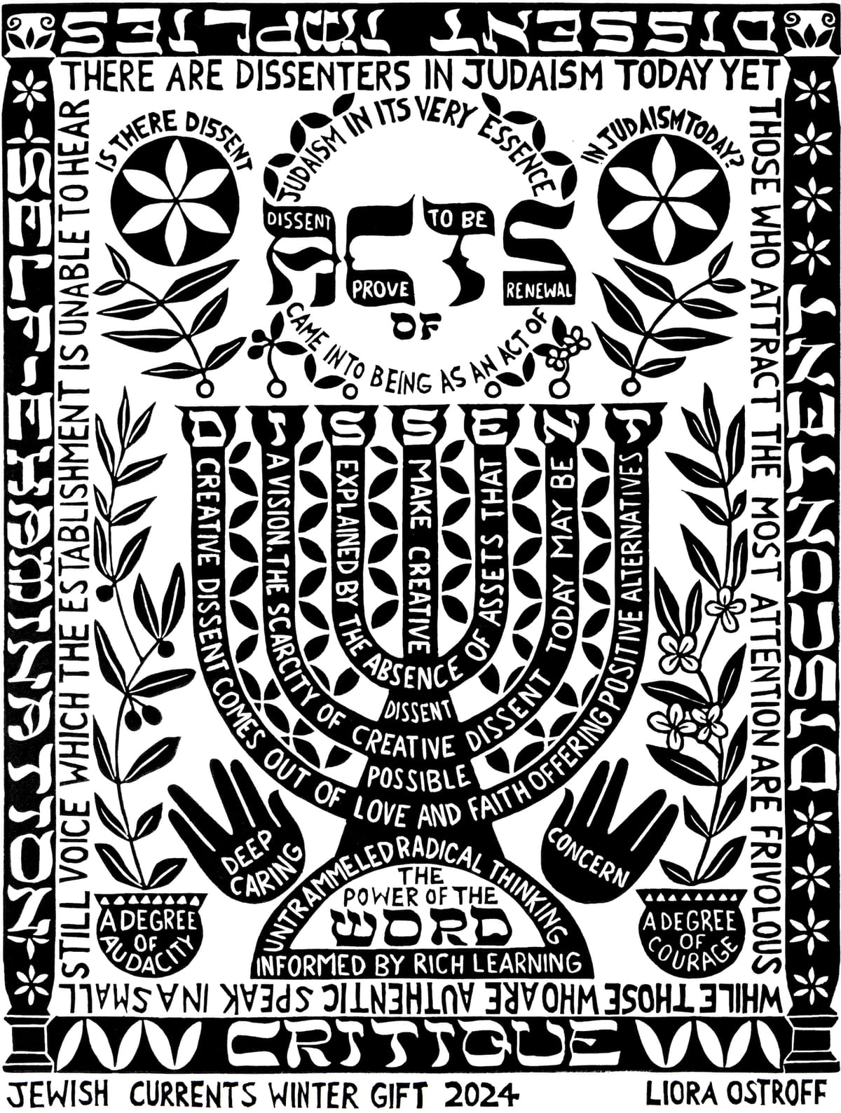 High School Teacher Reprimanded for Showing Jewish Dissent Poster