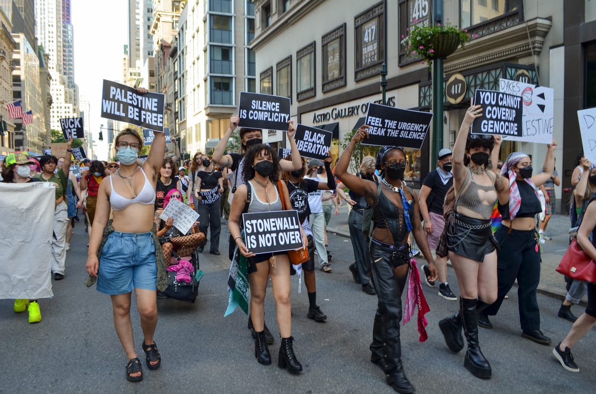 New York City’s Dyke March Mobilizes Against Fascism