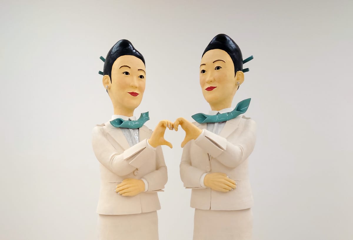 Behind a Flight Attendant’s Painted-On Smile