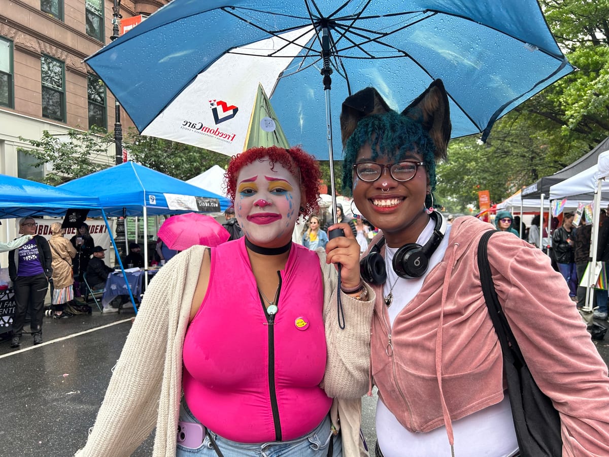 Rain Couldn’t Dampen the Spirit of Brooklyn Pride